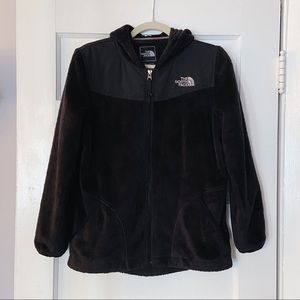 North Face Fuzzy Zipup Fleece